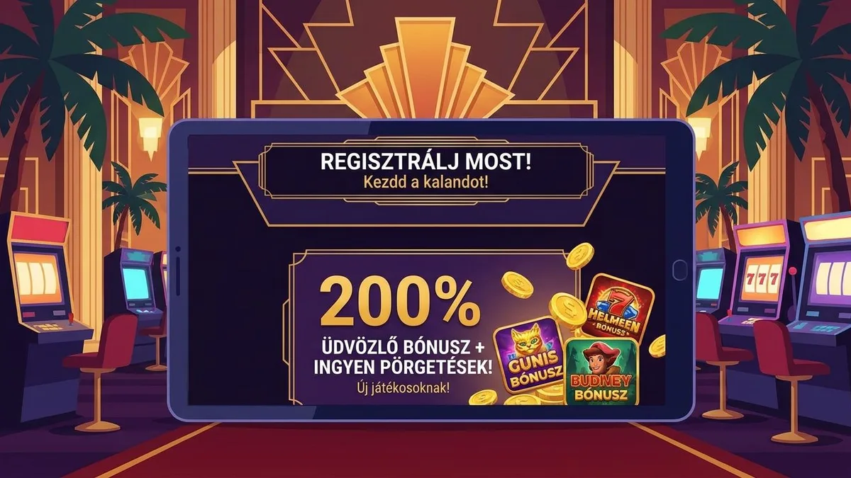 Regisztráció bónusszal
